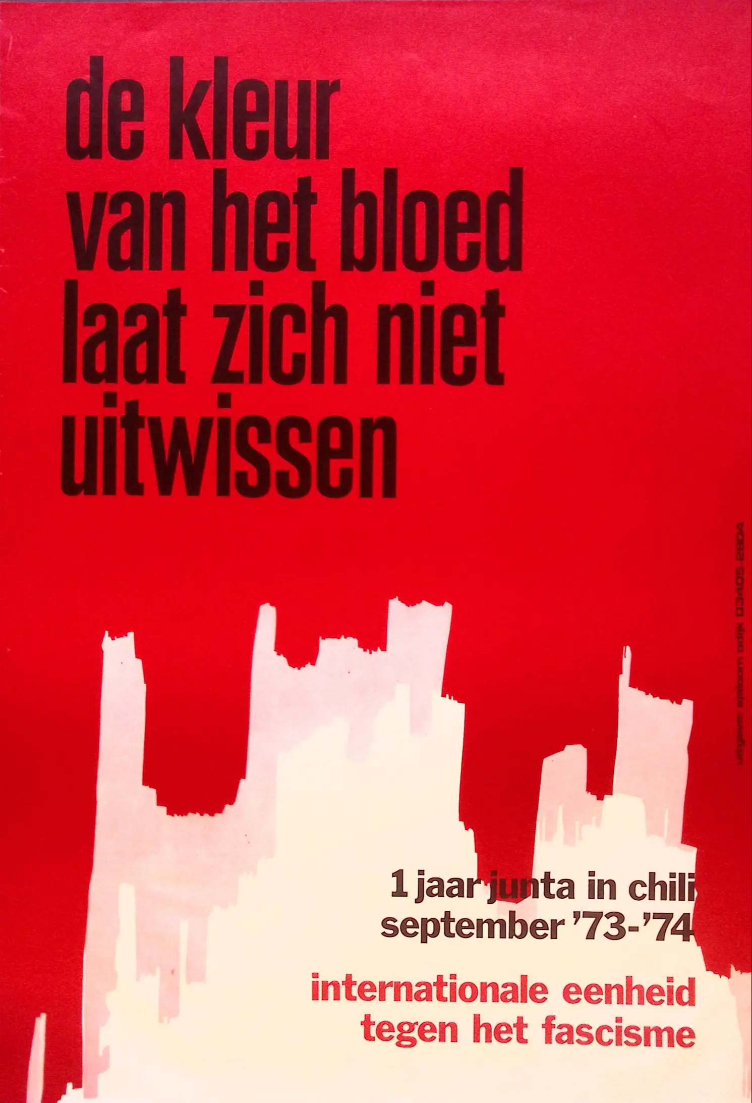 Aanplakbiljetten over facisme